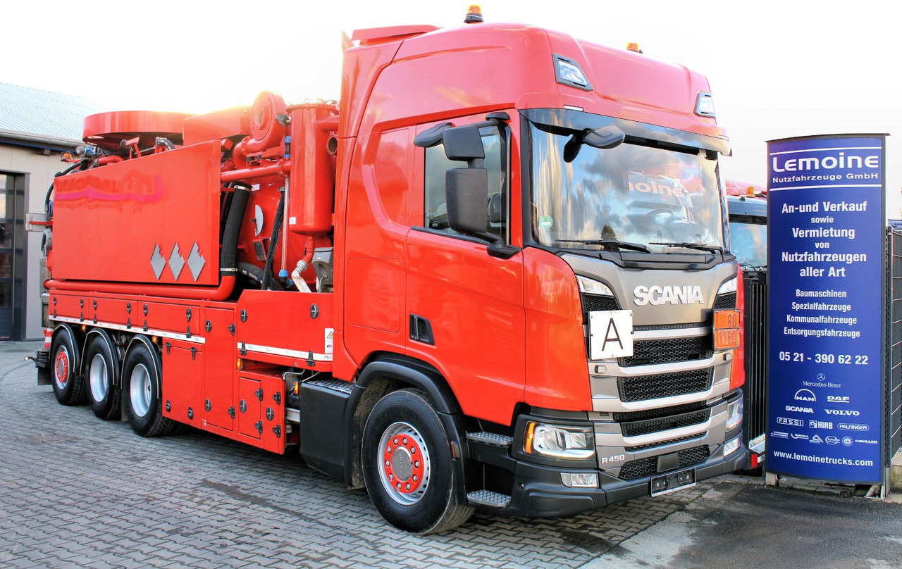 Scania R450 8x4 Kroll 19m³ W-Rückgewinner Kombi-HD +ADR - Vakum kamion: slika Scania R450 8x4 Kroll 19m³ W-Rückgewinner Kombi-HD +ADR - Vakum kamion Scania R450 8x4 Kroll 19m³ W-Rückgewinner Kombi-HD +ADR - Vakum kamion: slika Scania R450 8x4 Kroll 19m³ W-Rückgewinner Kombi-HD +ADR - Vakum kamion