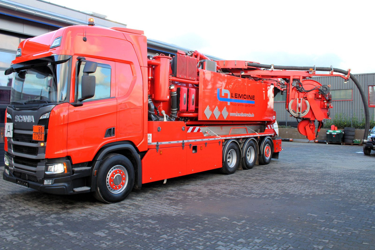 Scania R450 8x4 Kroll 19m³ W-Rückgewinner Kombi-HD +ADR - Vakum kamion: slika Scania R450 8x4 Kroll 19m³ W-Rückgewinner Kombi-HD +ADR - Vakum kamion Scania R450 8x4 Kroll 19m³ W-Rückgewinner Kombi-HD +ADR - Vakum kamion: slika Scania R450 8x4 Kroll 19m³ W-Rückgewinner Kombi-HD +ADR - Vakum kamion