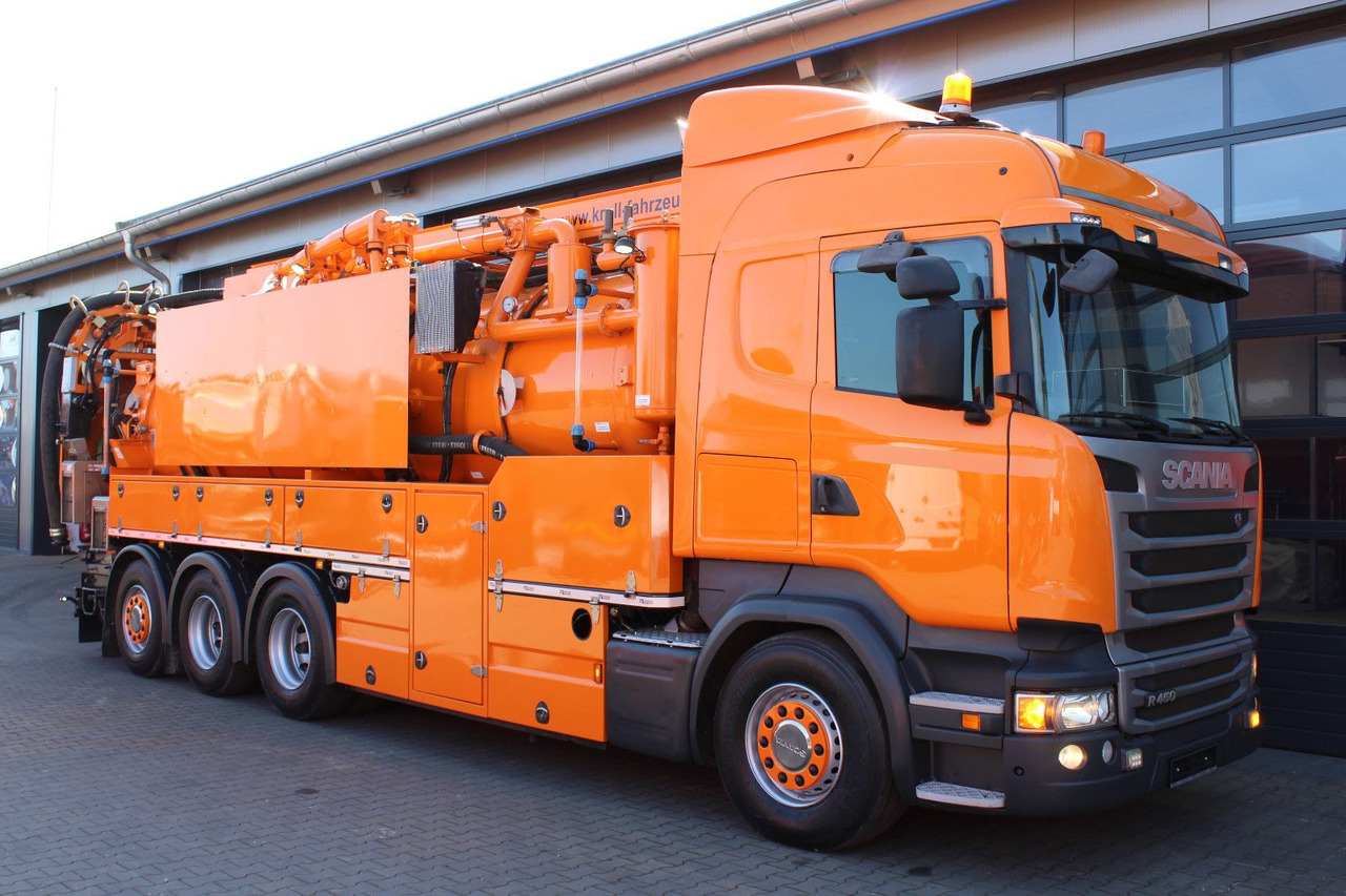 Scania R450 8x4 Kroll 19m³ Wasserrückgewinner Kombi-HD - Vakum kamion: slika Scania R450 8x4 Kroll 19m³ Wasserrückgewinner Kombi-HD - Vakum kamion Scania R450 8x4 Kroll 19m³ Wasserrückgewinner Kombi-HD - Vakum kamion: slika Scania R450 8x4 Kroll 19m³ Wasserrückgewinner Kombi-HD - Vakum kamion