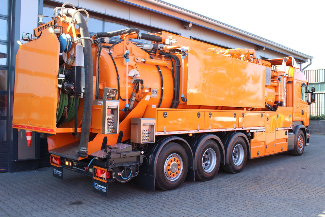 Scania R450 8x4 Kroll 19m³ Wasserrückgewinner Kombi-HD - Vakum kamion: slika Scania R450 8x4 Kroll 19m³ Wasserrückgewinner Kombi-HD - Vakum kamion Scania R450 8x4 Kroll 19m³ Wasserrückgewinner Kombi-HD - Vakum kamion: slika Scania R450 8x4 Kroll 19m³ Wasserrückgewinner Kombi-HD - Vakum kamion