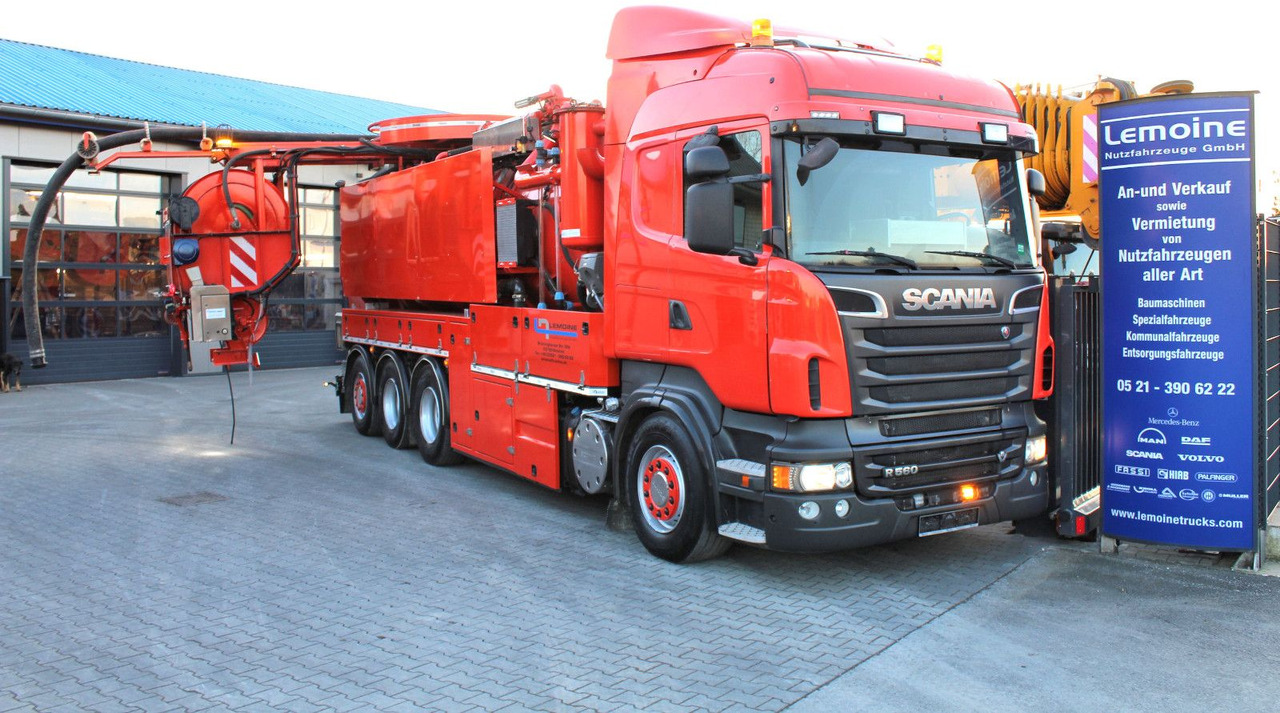 Scania R560 V8 8x4 Kroll 20m³ WRG 2x HD-Pumpe 620 Liter - Vakum kamion: slika Scania R560 V8 8x4 Kroll 20m³ WRG 2x HD-Pumpe 620 Liter - Vakum kamion Scania R560 V8 8x4 Kroll 20m³ WRG 2x HD-Pumpe 620 Liter - Vakum kamion: slika Scania R560 V8 8x4 Kroll 20m³ WRG 2x HD-Pumpe 620 Liter - Vakum kamion