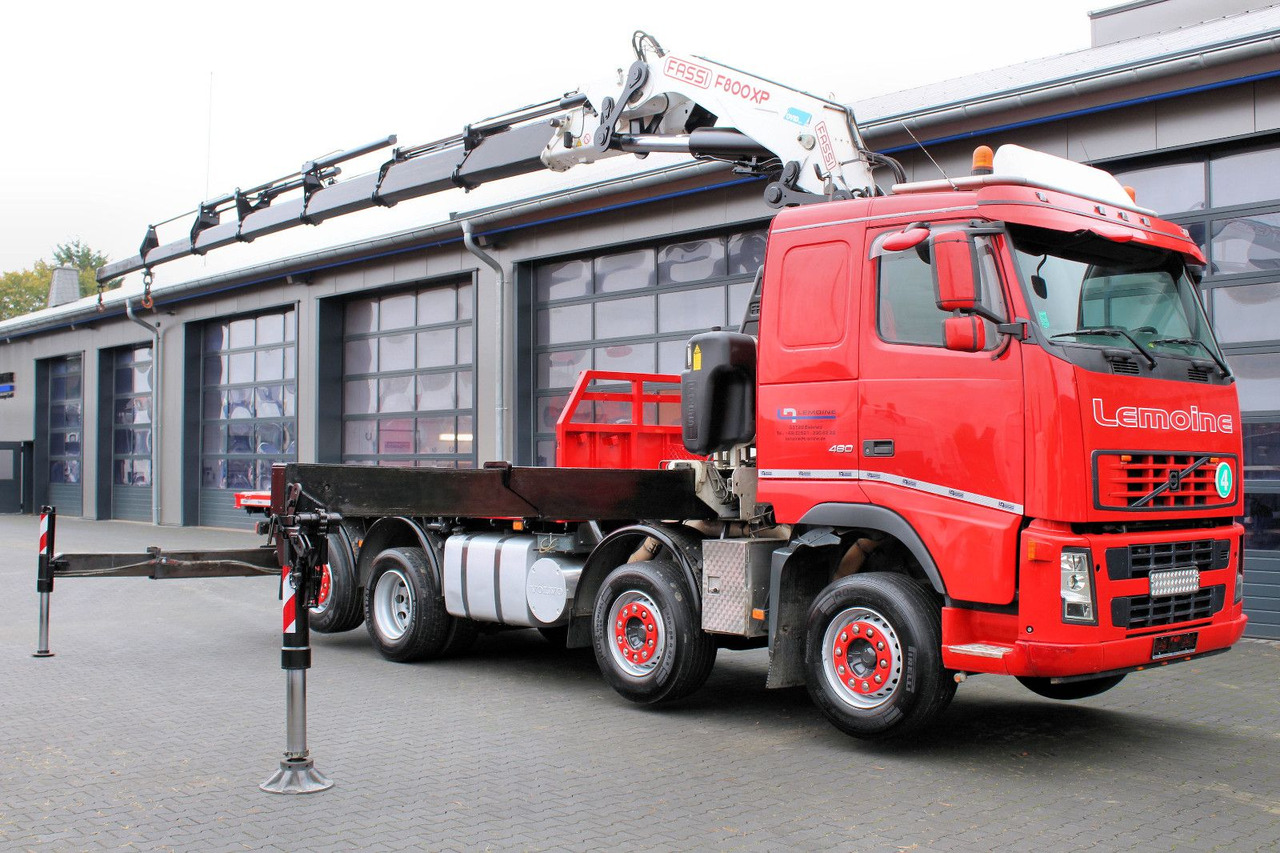 Volvo FM 480 8x2 Pritsche + FASSI F800XP Kran 6x - Kamion s otvorenim sandukom, Kamion s kranom: slika Volvo FM 480 8x2 Pritsche + FASSI F800XP Kran 6x - Kamion s otvorenim sandukom, Kamion s kranom Volvo FM 480 8x2 Pritsche + FASSI F800XP Kran 6x - Kamion s otvorenim sandukom, Kamion s kranom: slika Volvo FM 480 8x2 Pritsche + FASSI F800XP Kran 6x - Kamion s otvorenim sandukom, Kamion s kranom