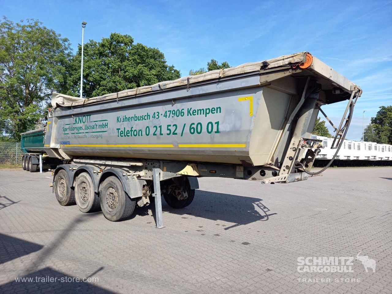 SCHMITZ Auflieger Kipper Stahlrundmulde 25m³ - Kiper poluprikolica: slika SCHMITZ Auflieger Kipper Stahlrundmulde 25m³ - Kiper poluprikolica SCHMITZ Auflieger Kipper Stahlrundmulde 25m³ - Kiper poluprikolica: slika SCHMITZ Auflieger Kipper Stahlrundmulde 25m³ - Kiper poluprikolica