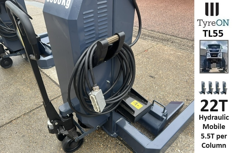 TL55-4 22T mobile truck lifts - wired - 400V - performance 3,0 kW per column - large display - liftig time <= 75 s - Oprema za radionice: slika TL55-4 22T mobile truck lifts - wired - 400V - performance 3,0 kW per column - large display - liftig time <= 75 s - Oprema za radionice TL55-4 22T mobile truck lifts - wired - 400V - performance 3,0 kW per column - large display - liftig time <= 75 s - Oprema za radionice: slika TL55-4 22T mobile truck lifts - wired - 400V - performance 3,0 kW per column - large display - liftig time <= 75 s - Oprema za radionice