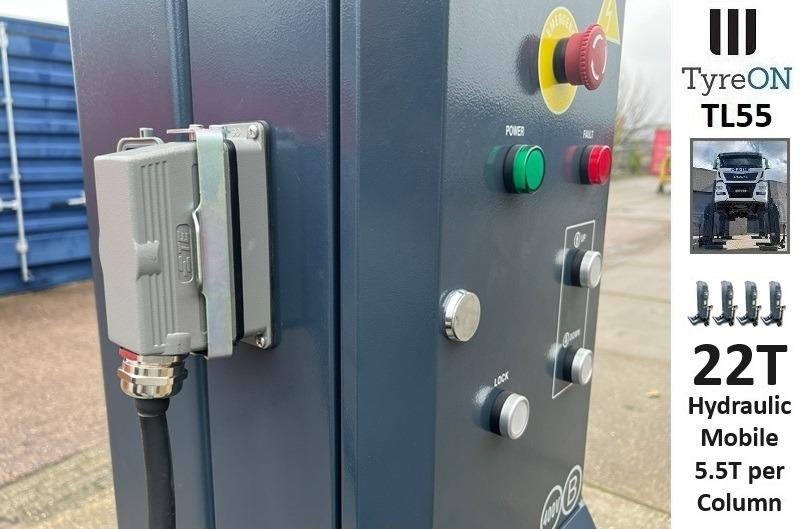 TL55-4 22T mobile truck lifts - wired - 400V - performance 3,0 kW per column - large display - liftig time <= 75 s - Oprema za radionice: slika TL55-4 22T mobile truck lifts - wired - 400V - performance 3,0 kW per column - large display - liftig time <= 75 s - Oprema za radionice TL55-4 22T mobile truck lifts - wired - 400V - performance 3,0 kW per column - large display - liftig time <= 75 s - Oprema za radionice: slika TL55-4 22T mobile truck lifts - wired - 400V - performance 3,0 kW per column - large display - liftig time <= 75 s - Oprema za radionice