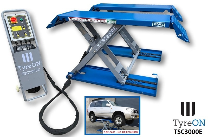 TSC3000E mobile car scissor lift with electrical release - 230V - Oprema za radionice: slika TSC3000E mobile car scissor lift with electrical release - 230V - Oprema za radionice TSC3000E mobile car scissor lift with electrical release - 230V - Oprema za radionice: slika TSC3000E mobile car scissor lift with electrical release - 230V - Oprema za radionice