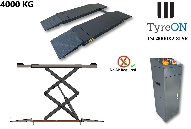 TSC4000X2 XLSR Low Profile 4T floor mounted scissor lift - Large lifting range, 66 cm wide extendable tables 148.5 to 230,5 cm - Hydromechanically locked - no air required - Oprema za radionice: slika TSC4000X2 XLSR Low Profile 4T floor mounted scissor lift - Large lifting range, 66 cm wide extendable tables 148.5 to 230,5 cm - Hydromechanically locked - no air required - Oprema za radionice TSC4000X2 XLSR Low Profile 4T floor mounted scissor lift - Large lifting range, 66 cm wide extendable tables 148.5 to 230,5 cm - Hydromechanically locked - no air required - Oprema za radionice: slika TSC4000X2 XLSR Low Profile 4T floor mounted scissor lift - Large lifting range, 66 cm wide extendable tables 148.5 to 230,5 cm - Hydromechanically locked - no air required - Oprema za radionice