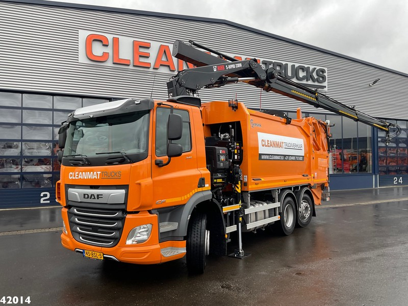 DAF FAN CF 340 Hiab 23 ton/meter laadkraan Welvaarts weighing system - Kamion za odvoz smeća: slika DAF FAN CF 340 Hiab 23 ton/meter laadkraan Welvaarts weighing system - Kamion za odvoz smeća DAF FAN CF 340 Hiab 23 ton/meter laadkraan Welvaarts weighing system - Kamion za odvoz smeća: slika DAF FAN CF 340 Hiab 23 ton/meter laadkraan Welvaarts weighing system - Kamion za odvoz smeća