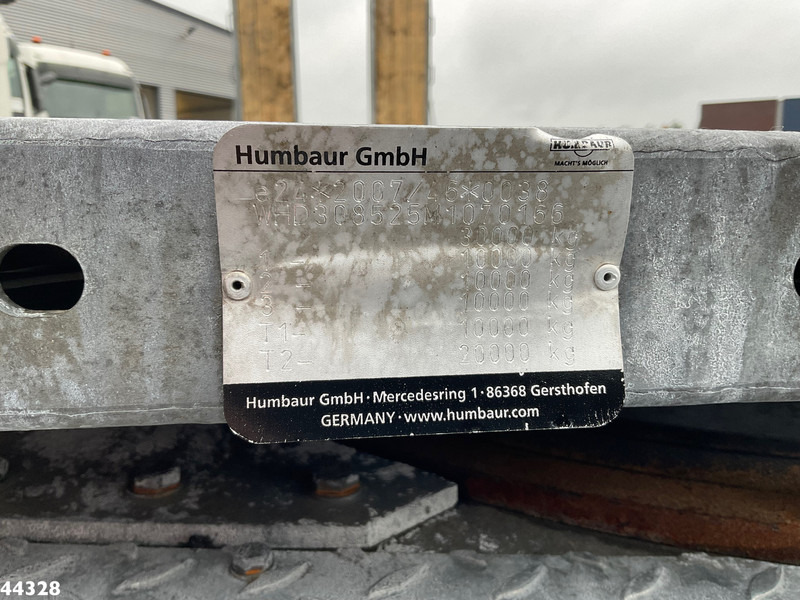 Prikolica za prijevoz automobila Humbaur 3-assige aanhangwagen met oprijrampen: slika Prikolica za prijevoz automobila Humbaur 3-assige aanhangwagen met oprijrampen