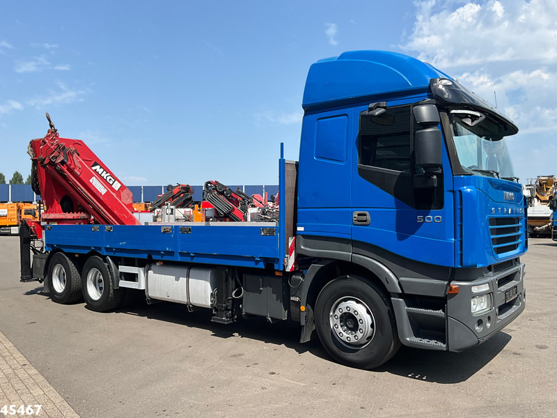 Kamion s kranom Iveco Stralis 500 6x4 MKG 54 Tonmeter laadkraan: slika Kamion s kranom Iveco Stralis 500 6x4 MKG 54 Tonmeter laadkraan