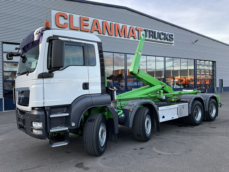 MAN TGA 41.440 8x4 Full Steel AJK 26 Ton Haakarmsysteem - Kamion s kukastom dizalicom: slika MAN TGA 41.440 8x4 Full Steel AJK 26 Ton Haakarmsysteem - Kamion s kukastom dizalicom MAN TGA 41.440 8x4 Full Steel AJK 26 Ton Haakarmsysteem - Kamion s kukastom dizalicom: slika MAN TGA 41.440 8x4 Full Steel AJK 26 Ton Haakarmsysteem - Kamion s kukastom dizalicom