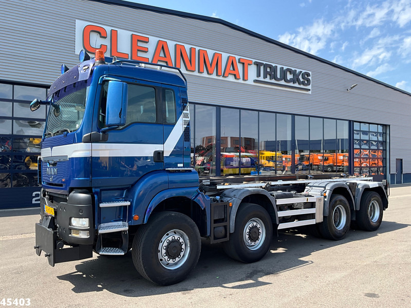 MAN TGS 43.440 8x8 HTS 30 Ton containersysteem + Vossebelt 20m³ container - Kamion s kabelskim sustavom: slika MAN TGS 43.440 8x8 HTS 30 Ton containersysteem + Vossebelt 20m³ container - Kamion s kabelskim sustavom MAN TGS 43.440 8x8 HTS 30 Ton containersysteem + Vossebelt 20m³ container - Kamion s kabelskim sustavom: slika MAN TGS 43.440 8x8 HTS 30 Ton containersysteem + Vossebelt 20m³ container - Kamion s kabelskim sustavom