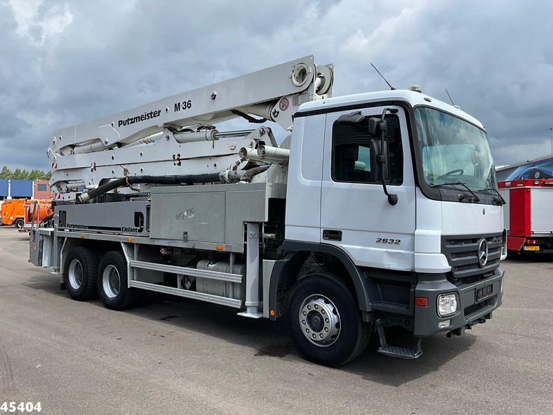 Mercedes-Benz Actros 2632 6x4 Putzmeister 36 Meter concrete pump - Beton pumpa: slika Mercedes-Benz Actros 2632 6x4 Putzmeister 36 Meter concrete pump - Beton pumpa Mercedes-Benz Actros 2632 6x4 Putzmeister 36 Meter concrete pump - Beton pumpa: slika Mercedes-Benz Actros 2632 6x4 Putzmeister 36 Meter concrete pump - Beton pumpa