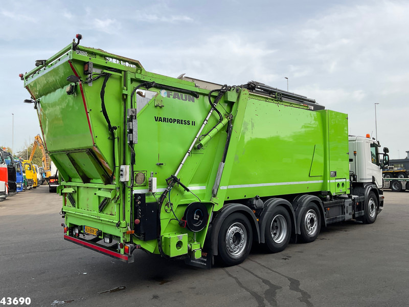 Scania P 360 Faun 18m³ + Hiab crane + Underground Container Washing Installation - Kamion za odvoz smeća: slika Scania P 360 Faun 18m³ + Hiab crane + Underground Container Washing Installation - Kamion za odvoz smeća Scania P 360 Faun 18m³ + Hiab crane + Underground Container Washing Installation - Kamion za odvoz smeća: slika Scania P 360 Faun 18m³ + Hiab crane + Underground Container Washing Installation - Kamion za odvoz smeća