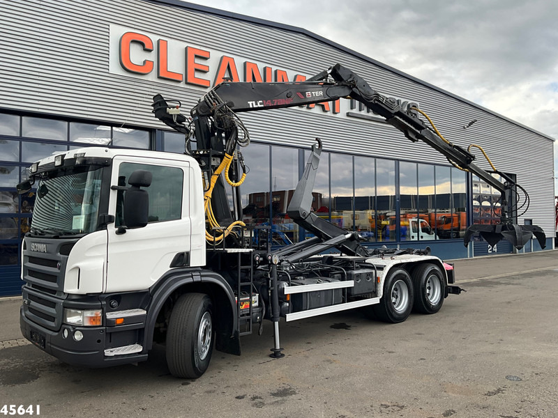 Scania P 380 Terex 14 Tonmeter laadkraan met Poliepgrijper! - Kamion s kukastom dizalicom, Kamion s kranom: slika Scania P 380 Terex 14 Tonmeter laadkraan met Poliepgrijper! - Kamion s kukastom dizalicom, Kamion s kranom Scania P 380 Terex 14 Tonmeter laadkraan met Poliepgrijper! - Kamion s kukastom dizalicom, Kamion s kranom: slika Scania P 380 Terex 14 Tonmeter laadkraan met Poliepgrijper! - Kamion s kukastom dizalicom, Kamion s kranom