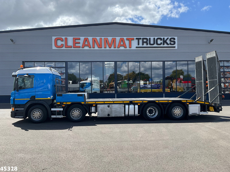 Scania P 410 8x2 Euro 6 Retarder Autotransporter met hydraulische oprijrampen - Autotransporter: slika Scania P 410 8x2 Euro 6 Retarder Autotransporter met hydraulische oprijrampen - Autotransporter Scania P 410 8x2 Euro 6 Retarder Autotransporter met hydraulische oprijrampen - Autotransporter: slika Scania P 410 8x2 Euro 6 Retarder Autotransporter met hydraulische oprijrampen - Autotransporter