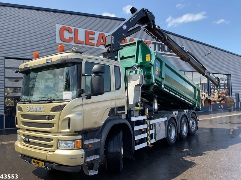 Scania P 410 8x4 Euro 6 HMF 18 Tonmeter laadkraan - Kiper, Kamion s kranom: slika Scania P 410 8x4 Euro 6 HMF 18 Tonmeter laadkraan - Kiper, Kamion s kranom Scania P 410 8x4 Euro 6 HMF 18 Tonmeter laadkraan - Kiper, Kamion s kranom: slika Scania P 410 8x4 Euro 6 HMF 18 Tonmeter laadkraan - Kiper, Kamion s kranom