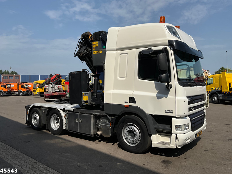 Tegljač DAF FTN 85 CF 410 Palfinger 55 Tonmeter laadkraan: slika Tegljač DAF FTN 85 CF 410 Palfinger 55 Tonmeter laadkraan