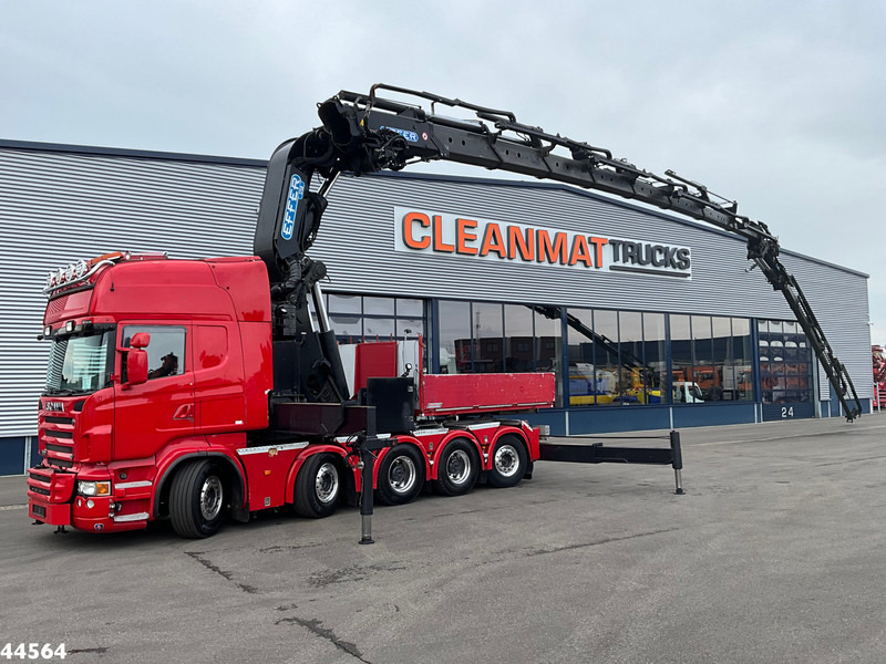 Tegljač Scania R 620 10x4 V8 Retarder Effer 175 Tonmeter laadkraan + Fly-Jib Just 170.527 km!: slika Tegljač Scania R 620 10x4 V8 Retarder Effer 175 Tonmeter laadkraan + Fly-Jib Just 170.527 km!