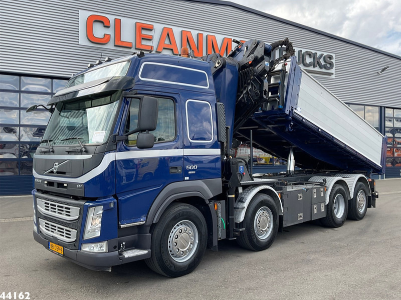 Volvo FM 500 Euro 6 HMF 50 Tonmeter laadkraan + Fly-Jib - Kiper, Kamion s kranom: slika Volvo FM 500 Euro 6 HMF 50 Tonmeter laadkraan + Fly-Jib - Kiper, Kamion s kranom Volvo FM 500 Euro 6 HMF 50 Tonmeter laadkraan + Fly-Jib - Kiper, Kamion s kranom: slika Volvo FM 500 Euro 6 HMF 50 Tonmeter laadkraan + Fly-Jib - Kiper, Kamion s kranom