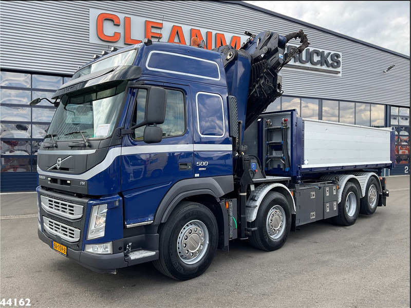 Volvo FM 500 Euro 6 HMF 50 Tonmeter laadkraan + Fly-Jib - Kiper, Kamion s kranom: slika Volvo FM 500 Euro 6 HMF 50 Tonmeter laadkraan + Fly-Jib - Kiper, Kamion s kranom Volvo FM 500 Euro 6 HMF 50 Tonmeter laadkraan + Fly-Jib - Kiper, Kamion s kranom: slika Volvo FM 500 Euro 6 HMF 50 Tonmeter laadkraan + Fly-Jib - Kiper, Kamion s kranom