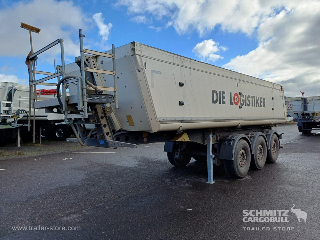 Kiper poluprikolica SCHMITZ Auflieger Kipper Alukastenmulde 24m³: slika Kiper poluprikolica SCHMITZ Auflieger Kipper Alukastenmulde 24m³