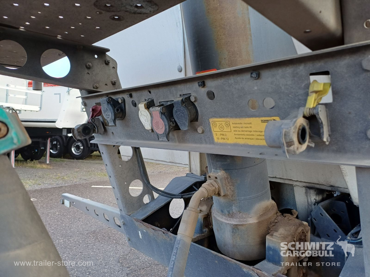 Kiper poluprikolica SCHMITZ Auflieger Kipper Alukastenmulde 24m³: slika Kiper poluprikolica SCHMITZ Auflieger Kipper Alukastenmulde 24m³