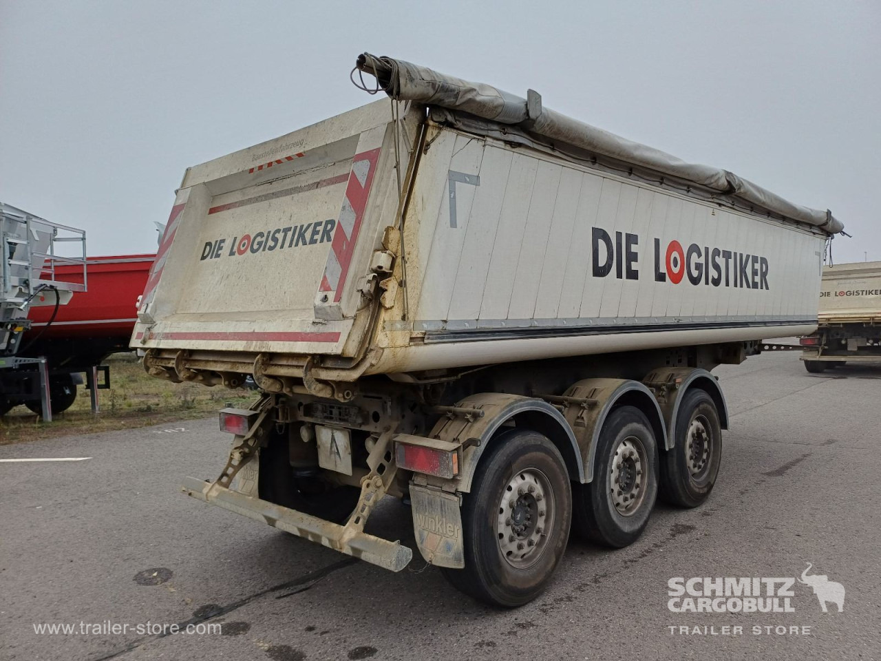 Kiper poluprikolica SCHMITZ Auflieger Kipper Alukastenmulde 24m³: slika Kiper poluprikolica SCHMITZ Auflieger Kipper Alukastenmulde 24m³