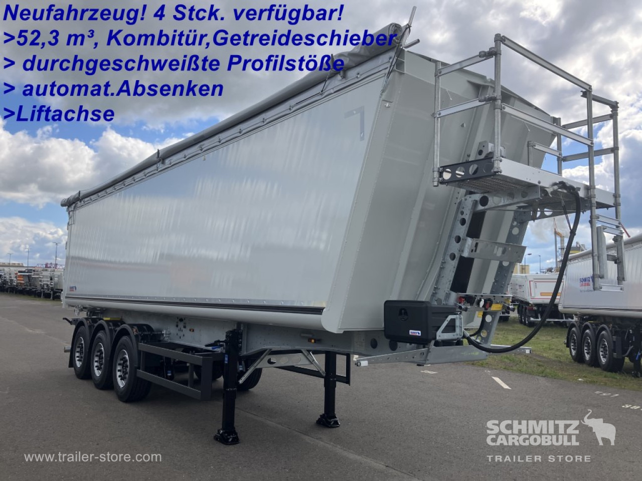 SCHMITZ Auflieger Kipper Alukastenmulde 52m³ - Kiper poluprikolica: slika SCHMITZ Auflieger Kipper Alukastenmulde 52m³ - Kiper poluprikolica SCHMITZ Auflieger Kipper Alukastenmulde 52m³ - Kiper poluprikolica: slika SCHMITZ Auflieger Kipper Alukastenmulde 52m³ - Kiper poluprikolica