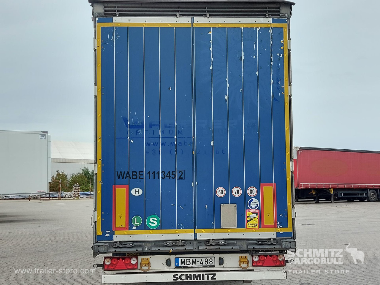 Poluprikolica s ceradom SCHMITZ Curtainsider Mega: slika Poluprikolica s ceradom SCHMITZ Curtainsider Mega