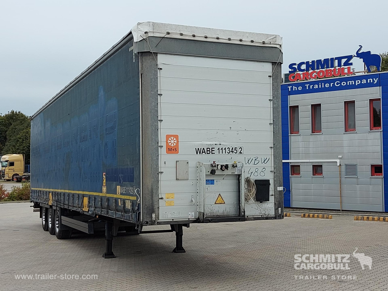 Poluprikolica s ceradom SCHMITZ Curtainsider Mega: slika Poluprikolica s ceradom SCHMITZ Curtainsider Mega