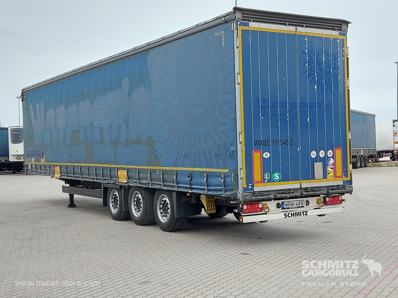 Poluprikolica s ceradom SCHMITZ Curtainsider Mega: slika Poluprikolica s ceradom SCHMITZ Curtainsider Mega