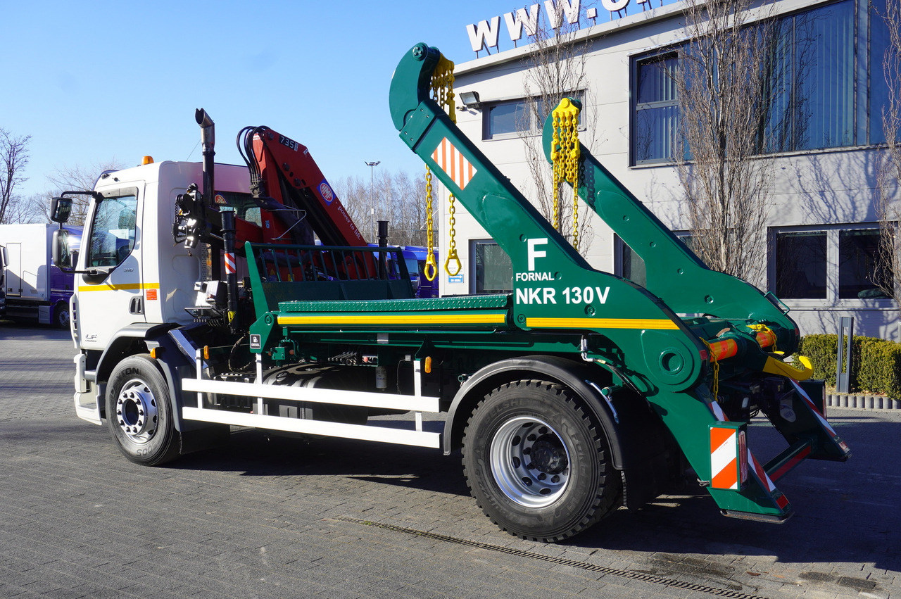 DAF LF 18.310 E6 / Skip loader Fornal NKR 130V / HDS HMF 735 K2 / Manual gearbox - Kamion s kranom: slika DAF LF 18.310 E6 / Skip loader Fornal NKR 130V / HDS HMF 735 K2 / Manual gearbox - Kamion s kranom DAF LF 18.310 E6 / Skip loader Fornal NKR 130V / HDS HMF 735 K2 / Manual gearbox - Kamion s kranom: slika DAF LF 18.310 E6 / Skip loader Fornal NKR 130V / HDS HMF 735 K2 / Manual gearbox - Kamion s kranom