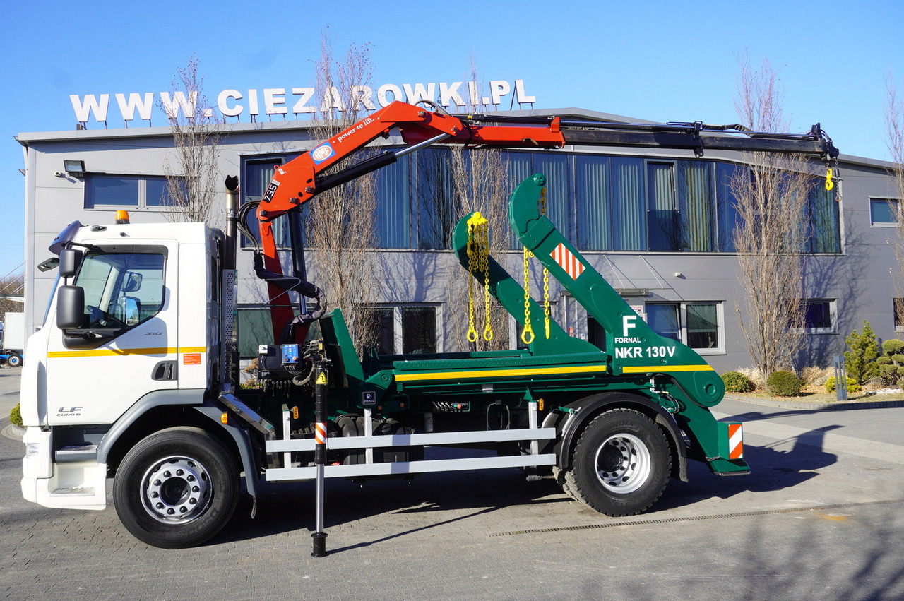 DAF LF 18.310 E6 / Skip loader Fornal NKR 130V / HDS HMF 735 K2 / Manual gearbox - Kamion s kranom: slika DAF LF 18.310 E6 / Skip loader Fornal NKR 130V / HDS HMF 735 K2 / Manual gearbox - Kamion s kranom DAF LF 18.310 E6 / Skip loader Fornal NKR 130V / HDS HMF 735 K2 / Manual gearbox - Kamion s kranom: slika DAF LF 18.310 E6 / Skip loader Fornal NKR 130V / HDS HMF 735 K2 / Manual gearbox - Kamion s kranom