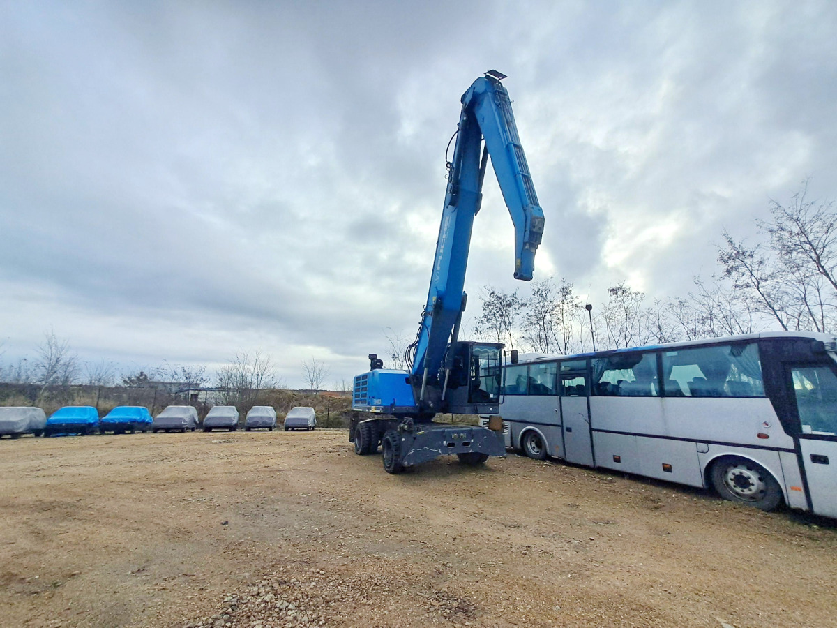 FUCHS material handling excavator / 2022 / joystick control - Stroj za rukovanje otpadom: slika FUCHS material handling excavator / 2022 / joystick control - Stroj za rukovanje otpadom FUCHS material handling excavator / 2022 / joystick control - Stroj za rukovanje otpadom: slika FUCHS material handling excavator / 2022 / joystick control - Stroj za rukovanje otpadom