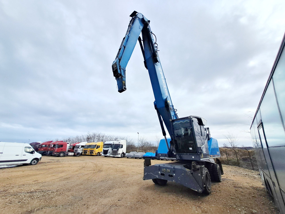 FUCHS material handling excavator / 2022 / joystick control - Stroj za rukovanje otpadom: slika FUCHS material handling excavator / 2022 / joystick control - Stroj za rukovanje otpadom FUCHS material handling excavator / 2022 / joystick control - Stroj za rukovanje otpadom: slika FUCHS material handling excavator / 2022 / joystick control - Stroj za rukovanje otpadom