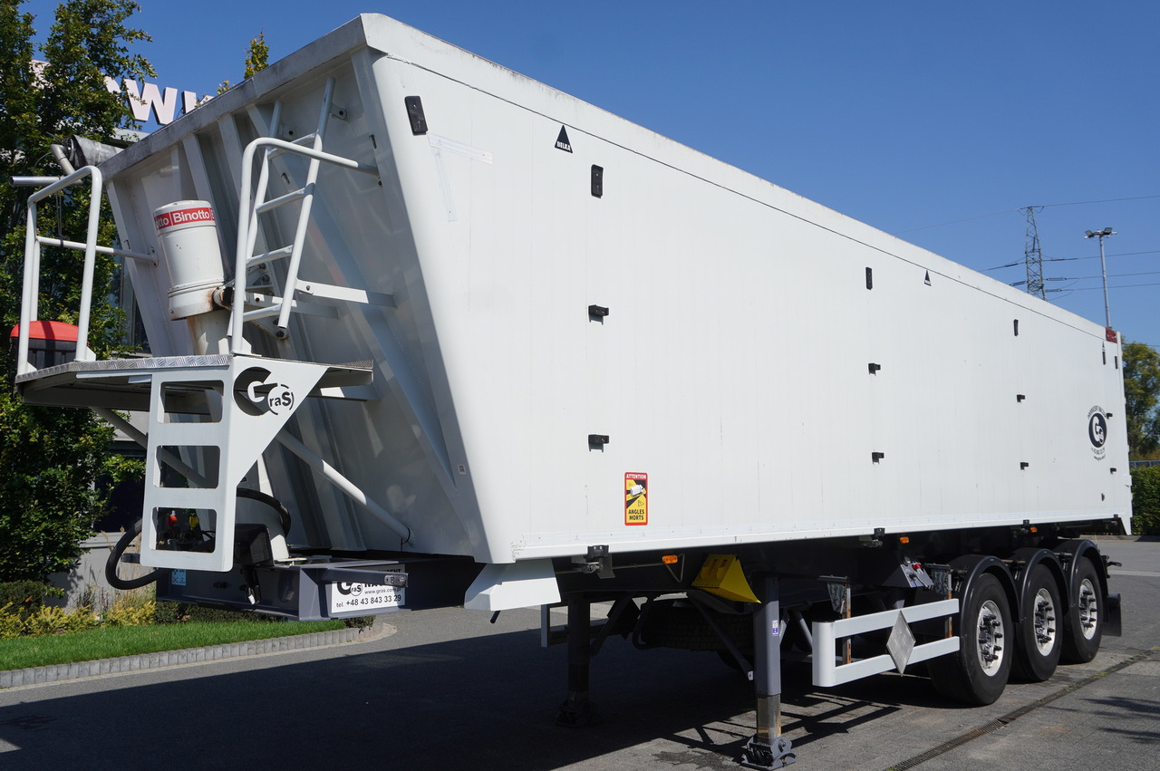 Kiper poluprikolica GRAS aluminum tipper semi-trailer 48 m³: slika Kiper poluprikolica GRAS aluminum tipper semi-trailer 48 m³