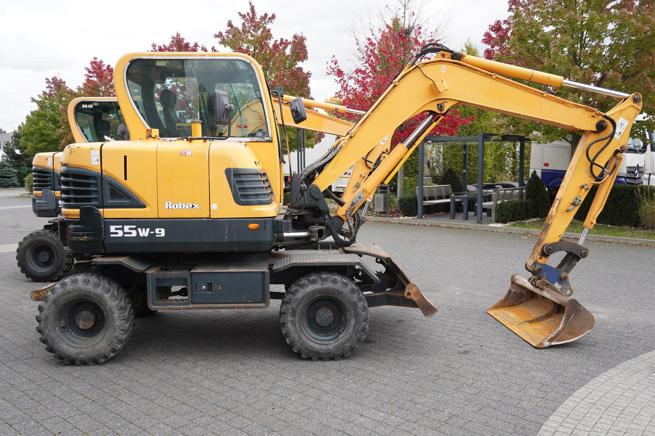 Bager Hyundai Robex 55W-9 Wheeled Excavator 5.5t / 2pcs: slika Bager Hyundai Robex 55W-9 Wheeled Excavator 5.5t / 2pcs