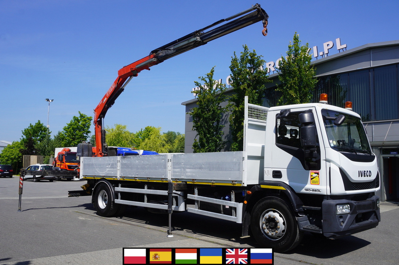 IVECO EUROCARGO 190-280L / FASSI F135A / 8 M / Lift cap. 5580 kg - Kamion s otvorenim sandukom, Kamion s kranom: slika IVECO EUROCARGO 190-280L / FASSI F135A / 8 M / Lift cap. 5580 kg - Kamion s otvorenim sandukom, Kamion s kranom IVECO EUROCARGO 190-280L / FASSI F135A / 8 M / Lift cap. 5580 kg - Kamion s otvorenim sandukom, Kamion s kranom: slika IVECO EUROCARGO 190-280L / FASSI F135A / 8 M / Lift cap. 5580 kg - Kamion s otvorenim sandukom, Kamion s kranom