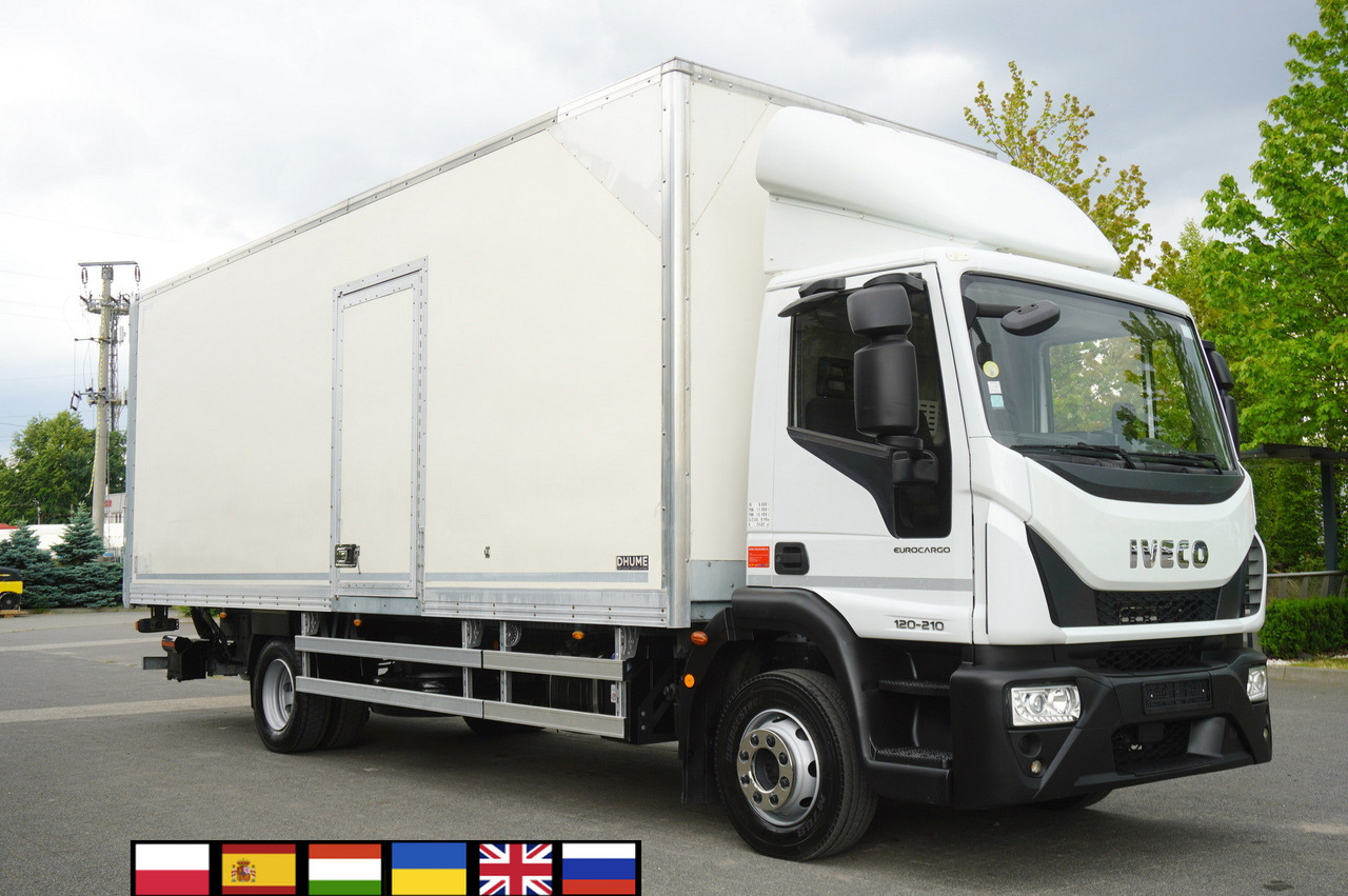 IVECO Eurocargo 12.210 / 18 EPAL box / 130 tho. km! / Dhollandia tail lift 1500 kg - Kamion sandučar: slika IVECO Eurocargo 12.210 / 18 EPAL box / 130 tho. km! / Dhollandia tail lift 1500 kg - Kamion sandučar IVECO Eurocargo 12.210 / 18 EPAL box / 130 tho. km! / Dhollandia tail lift 1500 kg - Kamion sandučar: slika IVECO Eurocargo 12.210 / 18 EPAL box / 130 tho. km! / Dhollandia tail lift 1500 kg - Kamion sandučar