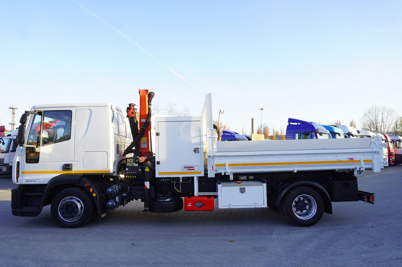 IVECO Eurocargo 120E18 Crane Palfinger / 3-way tipper / sleeper cab - Kamion s otvorenim sandukom, Kamion s kranom: slika IVECO Eurocargo 120E18 Crane Palfinger / 3-way tipper / sleeper cab - Kamion s otvorenim sandukom, Kamion s kranom IVECO Eurocargo 120E18 Crane Palfinger / 3-way tipper / sleeper cab - Kamion s otvorenim sandukom, Kamion s kranom: slika IVECO Eurocargo 120E18 Crane Palfinger / 3-way tipper / sleeper cab - Kamion s otvorenim sandukom, Kamion s kranom