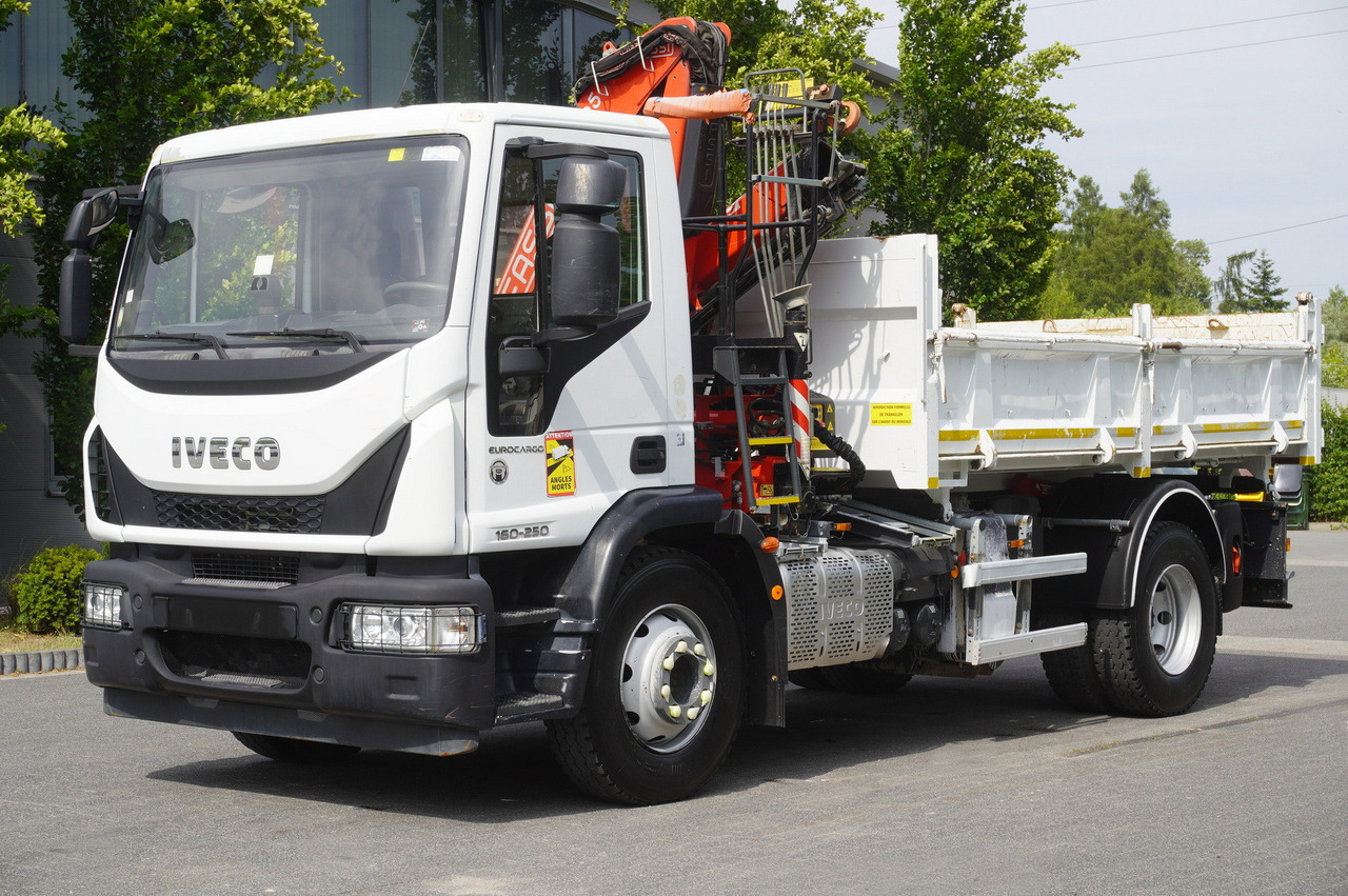 IVECO Eurocargo 160-250 / Fassi F95 crane / 120 tho. km / 3-sided tipper - Kamion s kranom: slika IVECO Eurocargo 160-250 / Fassi F95 crane / 120 tho. km / 3-sided tipper - Kamion s kranom IVECO Eurocargo 160-250 / Fassi F95 crane / 120 tho. km / 3-sided tipper - Kamion s kranom: slika IVECO Eurocargo 160-250 / Fassi F95 crane / 120 tho. km / 3-sided tipper - Kamion s kranom