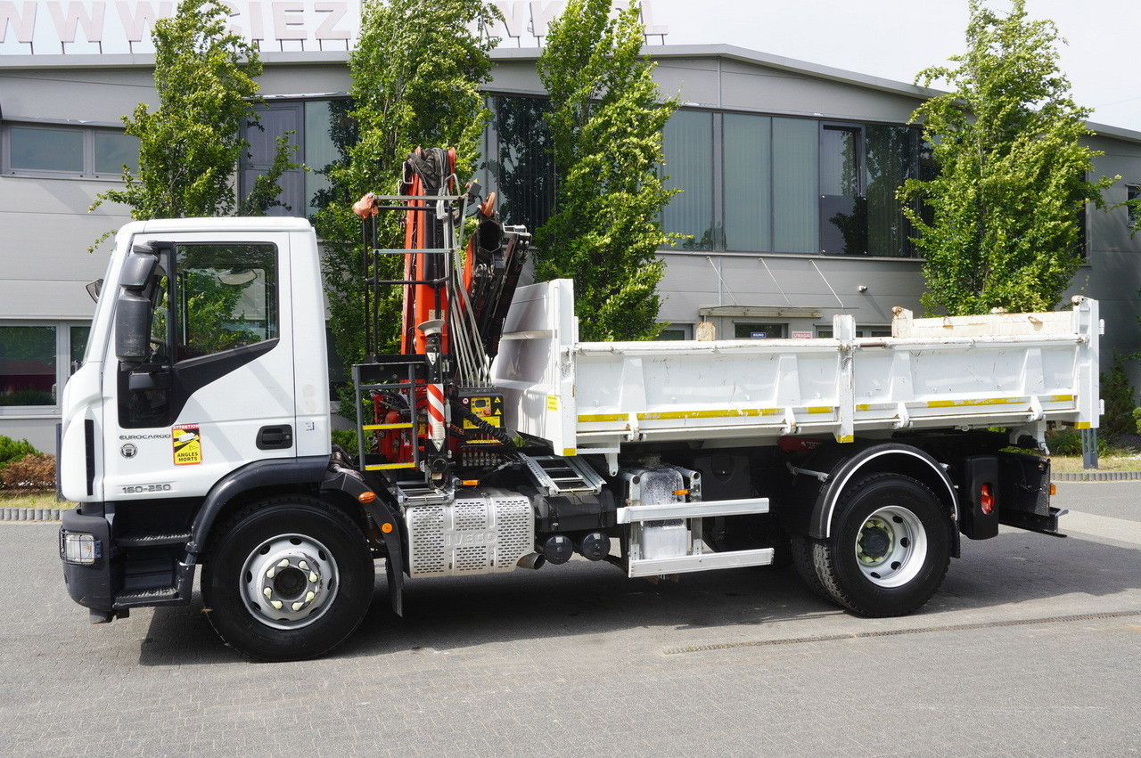 IVECO Eurocargo 160-250 / Fassi F95 crane / 120 tho. km / 3-sided tipper - Kamion s kranom: slika IVECO Eurocargo 160-250 / Fassi F95 crane / 120 tho. km / 3-sided tipper - Kamion s kranom IVECO Eurocargo 160-250 / Fassi F95 crane / 120 tho. km / 3-sided tipper - Kamion s kranom: slika IVECO Eurocargo 160-250 / Fassi F95 crane / 120 tho. km / 3-sided tipper - Kamion s kranom