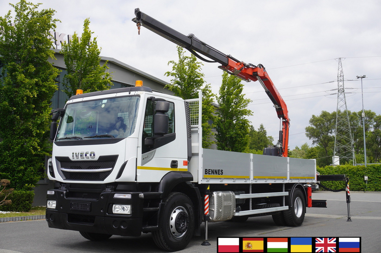 Iveco Stralis 310 / 34 tho km !!! / FASSI 4 Tons 400 MTH! / Flatbed - Kamion s otvorenim sandukom, Kamion s kranom: slika Iveco Stralis 310 / 34 tho km !!! / FASSI 4 Tons 400 MTH! / Flatbed - Kamion s otvorenim sandukom, Kamion s kranom Iveco Stralis 310 / 34 tho km !!! / FASSI 4 Tons 400 MTH! / Flatbed - Kamion s otvorenim sandukom, Kamion s kranom: slika Iveco Stralis 310 / 34 tho km !!! / FASSI 4 Tons 400 MTH! / Flatbed - Kamion s otvorenim sandukom, Kamion s kranom