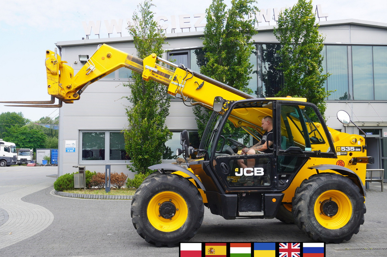 JCB 535-95 / 3.5 T / range 9.5 m / joystick / 2021 - Teleskopski utovarivač na kotačima: slika JCB 535-95 / 3.5 T / range 9.5 m / joystick / 2021 - Teleskopski utovarivač na kotačima JCB 535-95 / 3.5 T / range 9.5 m / joystick / 2021 - Teleskopski utovarivač na kotačima: slika JCB 535-95 / 3.5 T / range 9.5 m / joystick / 2021 - Teleskopski utovarivač na kotačima