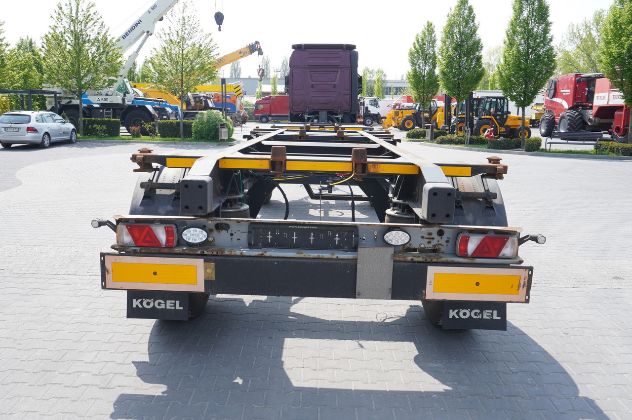 KOGEL AWE 18, two-axle, BDF, 7.5m chassis , air suspension, SAF axles - Prikolica-šasija: slika KOGEL AWE 18, two-axle, BDF, 7.5m chassis , air suspension, SAF axles - Prikolica-šasija KOGEL AWE 18, two-axle, BDF, 7.5m chassis , air suspension, SAF axles - Prikolica-šasija: slika KOGEL AWE 18, two-axle, BDF, 7.5m chassis , air suspension, SAF axles - Prikolica-šasija