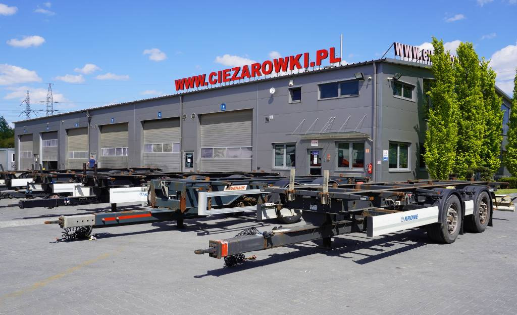 KRONE Trailer Krone BDF / 18 t - Transporter kontejnera/ Prikolica s izmjenjivim sanducima: slika KRONE Trailer Krone BDF / 18 t - Transporter kontejnera/ Prikolica s izmjenjivim sanducima KRONE Trailer Krone BDF / 18 t - Transporter kontejnera/ Prikolica s izmjenjivim sanducima: slika KRONE Trailer Krone BDF / 18 t - Transporter kontejnera/ Prikolica s izmjenjivim sanducima