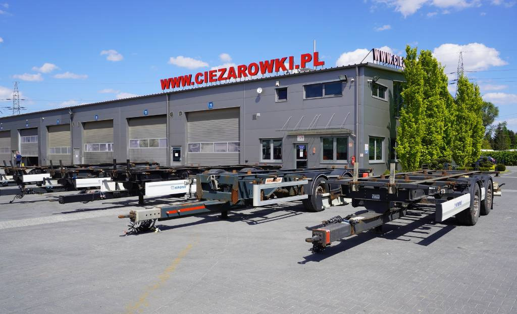 KRONE Trailer Krone BDF / 18 t - Transporter kontejnera/ Prikolica s izmjenjivim sanducima: slika KRONE Trailer Krone BDF / 18 t - Transporter kontejnera/ Prikolica s izmjenjivim sanducima KRONE Trailer Krone BDF / 18 t - Transporter kontejnera/ Prikolica s izmjenjivim sanducima: slika KRONE Trailer Krone BDF / 18 t - Transporter kontejnera/ Prikolica s izmjenjivim sanducima