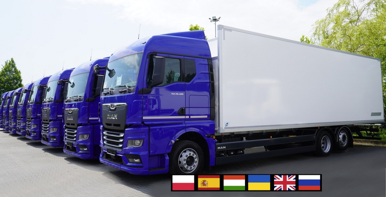 MAN New MAN TGX 26.400 / NEW IGLOOCAR refrigerator 20 pallets / 6×2 / 2024 / 2 units - Kamion sandučar: slika MAN New MAN TGX 26.400 / NEW IGLOOCAR refrigerator 20 pallets / 6×2 / 2024 / 2 units - Kamion sandučar MAN New MAN TGX 26.400 / NEW IGLOOCAR refrigerator 20 pallets / 6×2 / 2024 / 2 units - Kamion sandučar: slika MAN New MAN TGX 26.400 / NEW IGLOOCAR refrigerator 20 pallets / 6×2 / 2024 / 2 units - Kamion sandučar