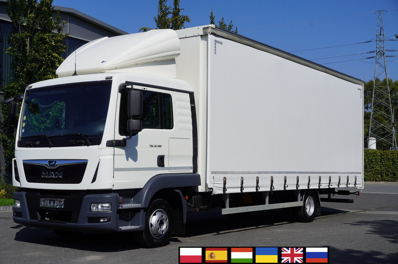 MAN TGL 12.190 / Curtainsider 19 EPAL / Sleeper cab - Kamion s ceradom: slika MAN TGL 12.190 / Curtainsider 19 EPAL / Sleeper cab - Kamion s ceradom MAN TGL 12.190 / Curtainsider 19 EPAL / Sleeper cab - Kamion s ceradom: slika MAN TGL 12.190 / Curtainsider 19 EPAL / Sleeper cab - Kamion s ceradom